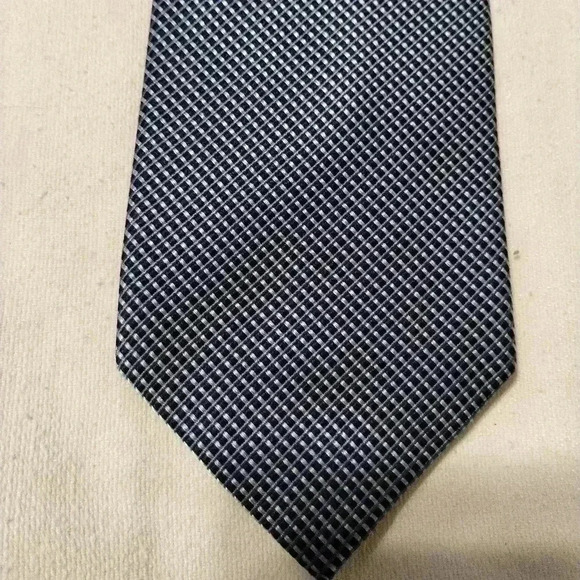 Eagle Shirtmakers Blue Polka Dot Tie - Picture 2 of 5